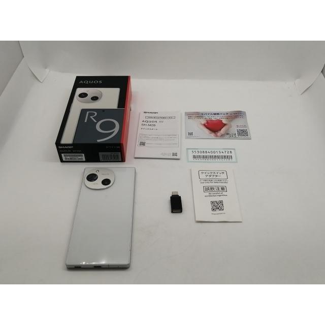 中古】SHARP mineo 【SIMフリー】 AQUOS R9 ホワイト 12GB 256GB SH 