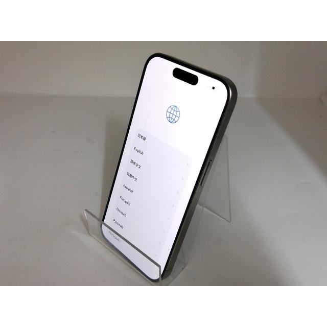 中古】Apple 国内版 【SIMフリー】 iPhone 15 Pro 512GB ナチュラル