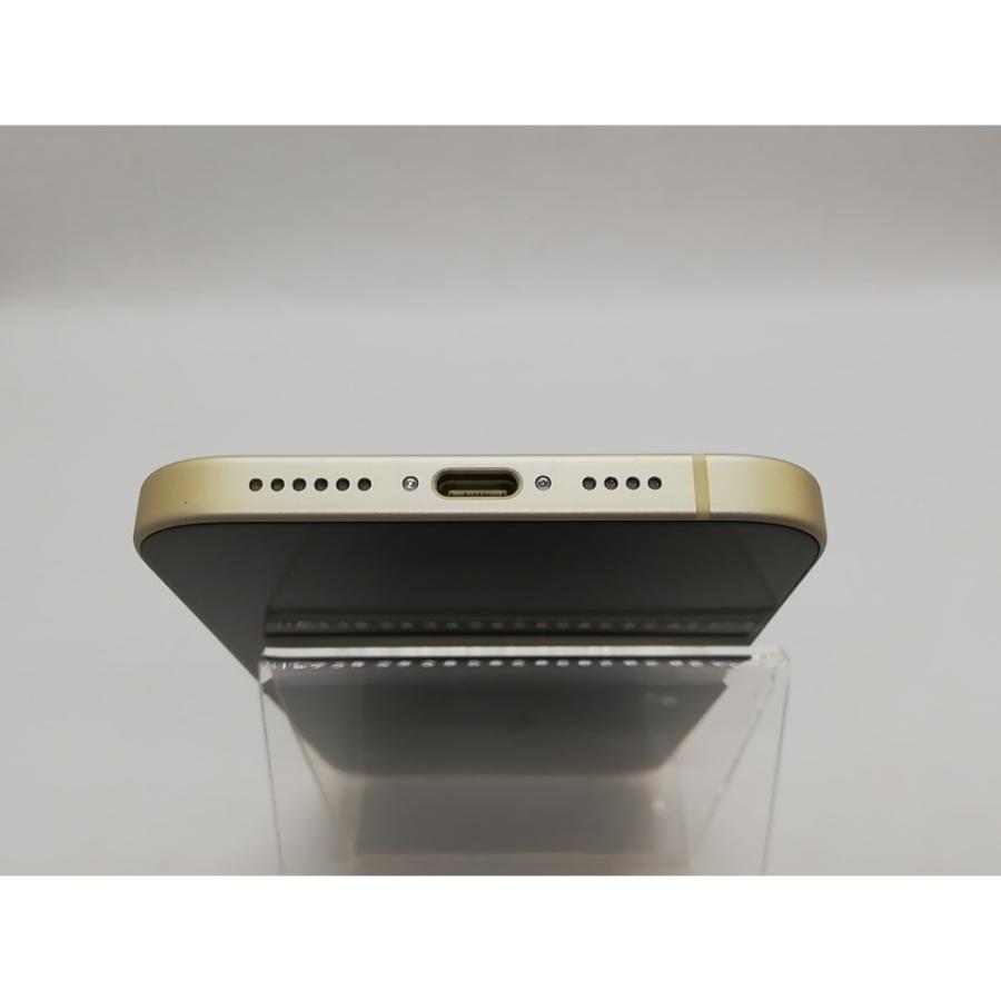 【中古】Apple au 【SIMフリー】 iPhone 15 Plus 128GB イエロー MU0A3J/A【道玄坂】保証期間１ヶ月【ランクB】の画像