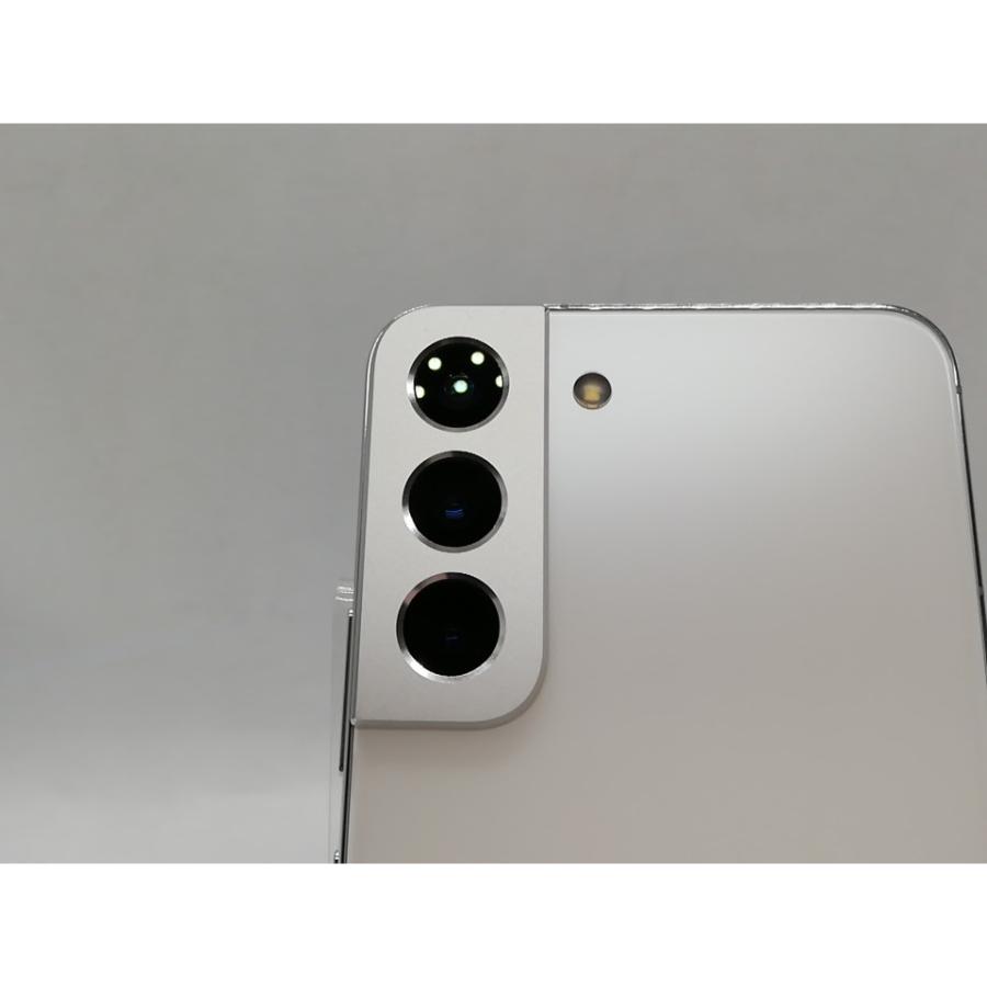 中古】SAMSUNG au 【SIMフリー】 Galaxy S22 ファントムホワイト 8GB