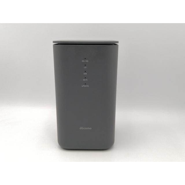 中古】SHARP docomo 【SIMフリー】 home 5G HR02 [ダークグレー]【EC
