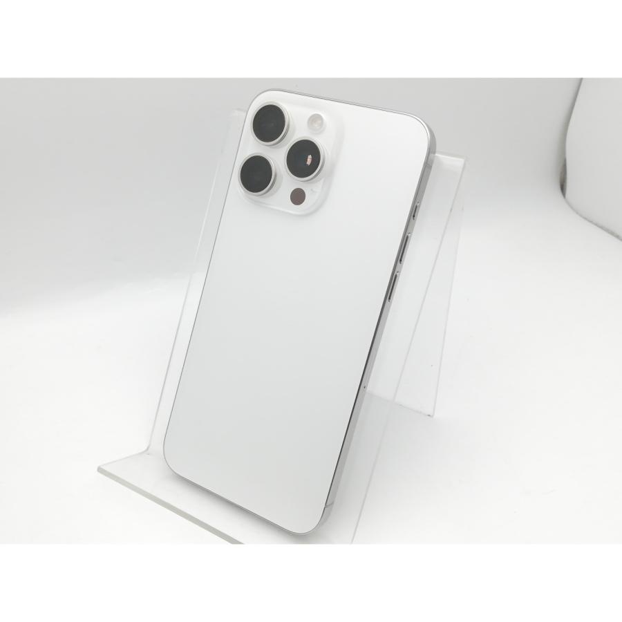 中古】Apple 国内版 【SIMフリー】 iPhone 15 Pro Max 256GB ホワイト