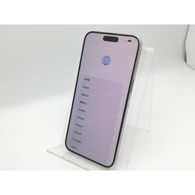 中古】Apple 国内版 【SIMフリー】 iPhone 15 Pro Max 256GB ホワイト