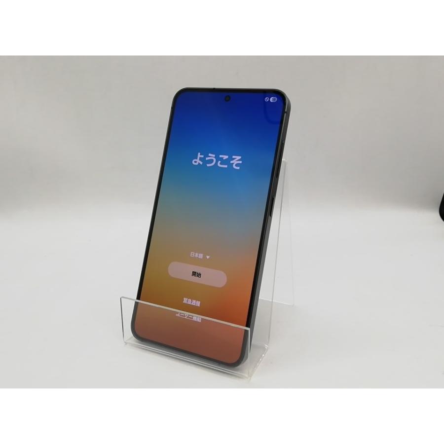 中古】SAMSUNG au 【SIMフリー】 Galaxy S24 オニキスブラック 8GB