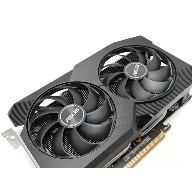 中古】ASUS DUAL-RX7600-O8G-V2 RX7600/8GB(GDDR6)【秋葉3号】保証期間