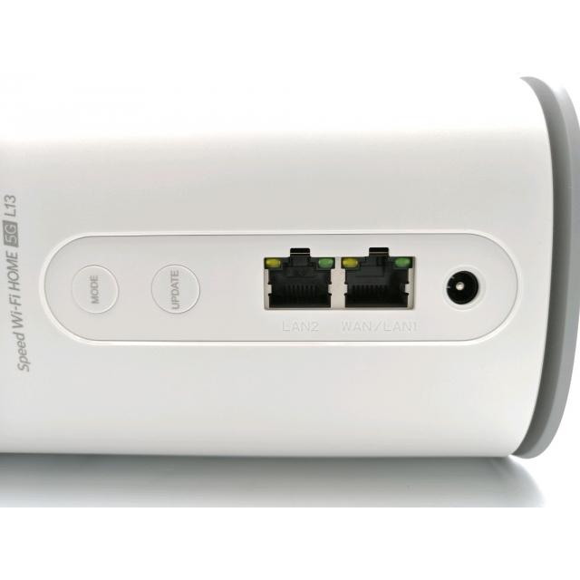中古】ZTE au Speed Wi-Fi HOME 5G L13 ZTR02【ECセンター】保証期間1