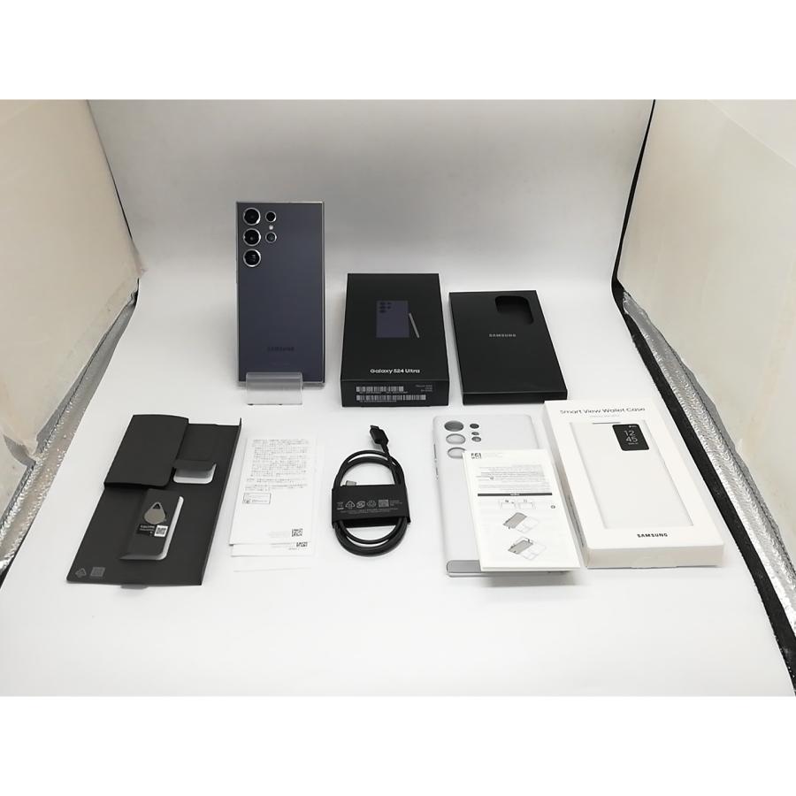 中古】SAMSUNG 国内版 【SIMフリー】 Galaxy S24 Ultra チタニウム