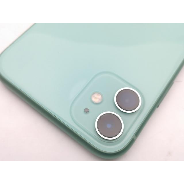 中古】Apple au 【SIMロック解除済み】 iPhone 11 128GB グリーン