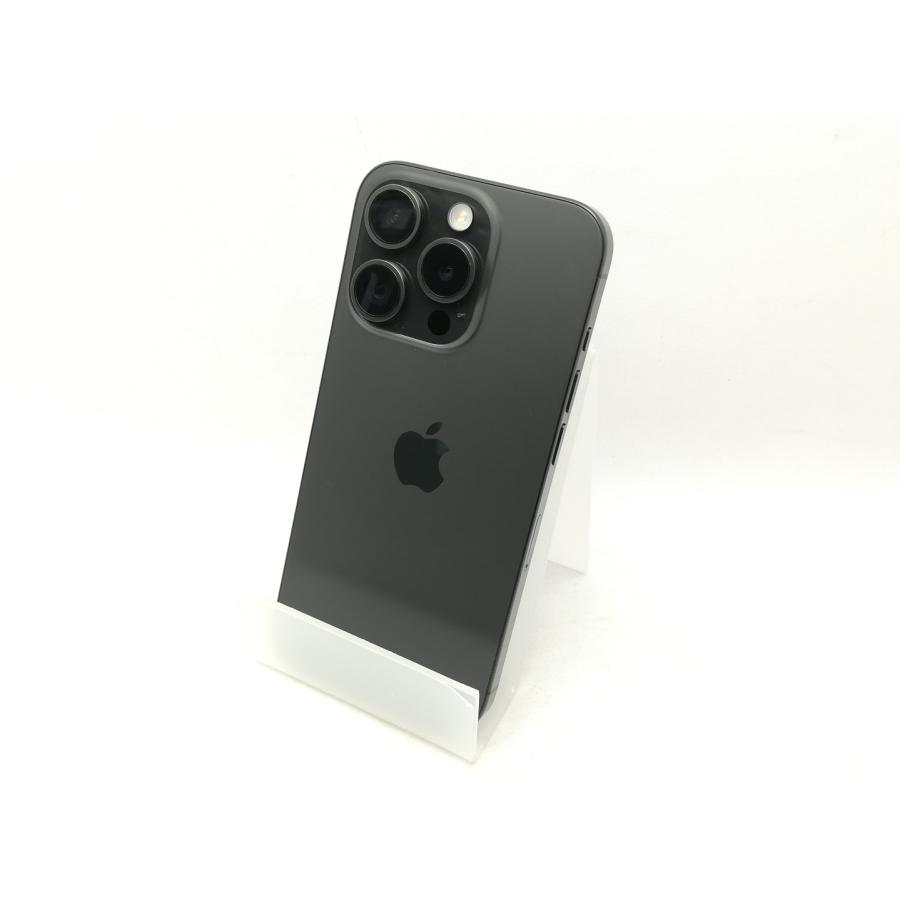 中古】Apple docomo 【SIMフリー】 iPhone 15 Pro 256GB ブラック 