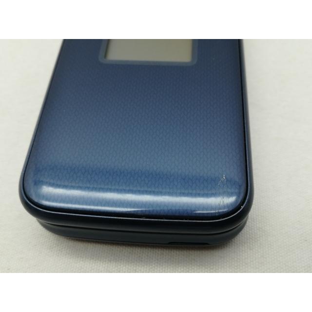 らくらくホン F-01M (SIMフリー)紺色 ★2026年4月以降も通信可な稀少品！！ 富士通（FUJITSU） F-01M らくらくホン ネイビー SIMフリー 中古