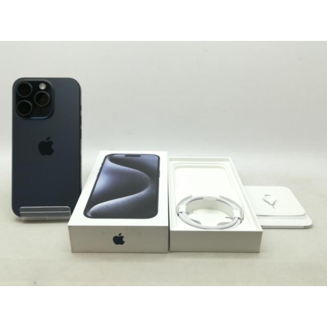 中古】Apple 国内版 【SIMフリー】 iPhone 15 Pro 256GB ブルー