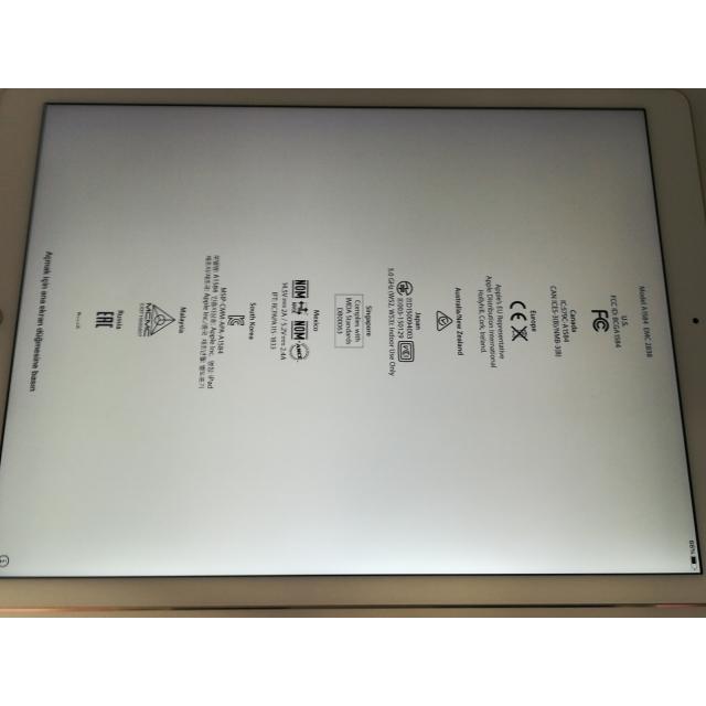 Apple iPadPro12.9インチ ゴールド 本体送料無料ジャンク Apple iPad Pro 販売済み 128GBゴールド 本体 12.9インチ iPad Pro