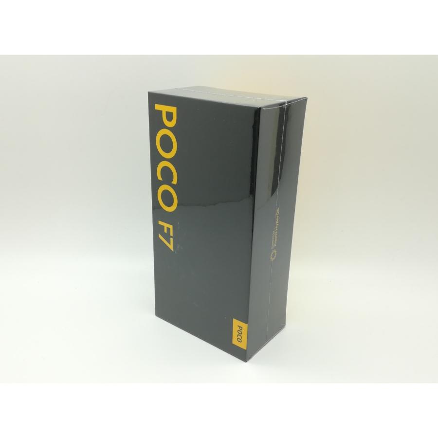 新品未開封 POCO F7 ブラック 国内版 SIMフリー 中古】Xiaomi 国内版 【SIMフリー】 Poco F7 ブラック 12GB 256GB