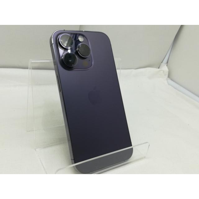【中古】Apple 国内版 【SIMフリー】 iPhone 14 Pro 256GB ディープパープル MQ1E3J/A【川崎】保証期間１ヶ月【ランクC】の画像