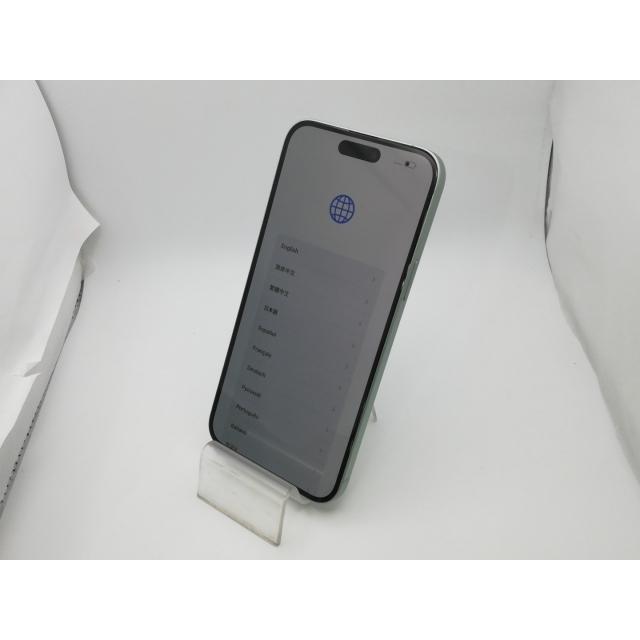 【中古】Apple 国内版 【SIMフリー】 iPhone 15 Plus 128GB グリーン MU0E3J/A【新橋烏森通り】保証期間１ヶ月【ランクA】の画像