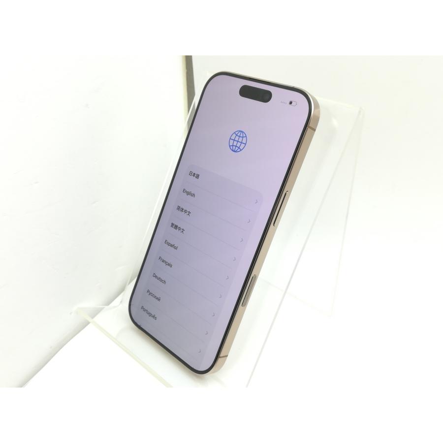 中古】Apple 国内版 【SIMフリー】 iPhone 16 Pro 256GB デザート