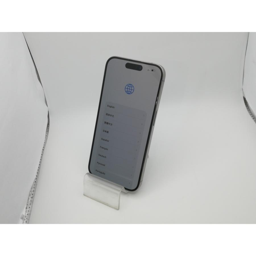 【中古】Apple 国内版 【SIMフリー】 iPhone 15 Pro 1TB ナチュラルチタニウム MTUT3J/A【新橋烏森通り】保証期間１ヶ月【ランクA】の画像