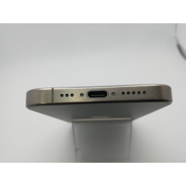 【中古】Apple 国内版 【SIMフリー】 iPhone 15 Pro 1TB ナチュラルチタニウム MTUT3J/A【新橋烏森通り】保証期間１ヶ月【ランクA】の画像