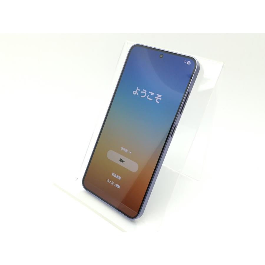 中古】SAMSUNG 国内版 【SIMフリー】 Galaxy S24 コバルトバイオレット