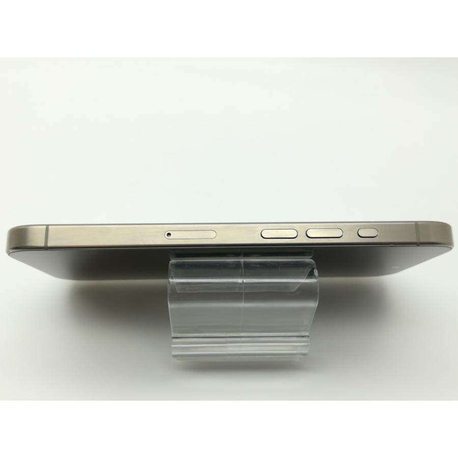 【中古】Apple 国内版 【SIMフリー】 iPhone 15 Pro 128GB ナチュラルチタニウム MTU93J/A【新橋】保証期間１ヶ月【ランクC】の画像