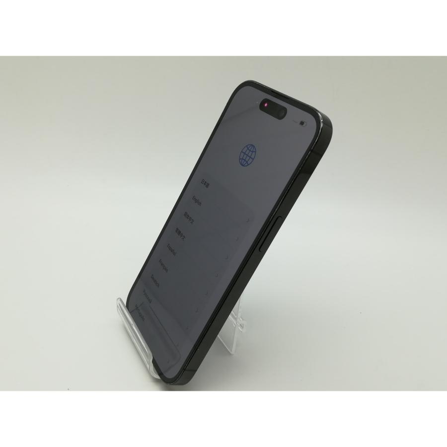 【中古】Apple 国内版 【SIMフリー】 iPhone 14 Pro 256GB スペースブラック MQ0Q3J/A【新橋】保証期間１ヶ月【ランクC】の画像