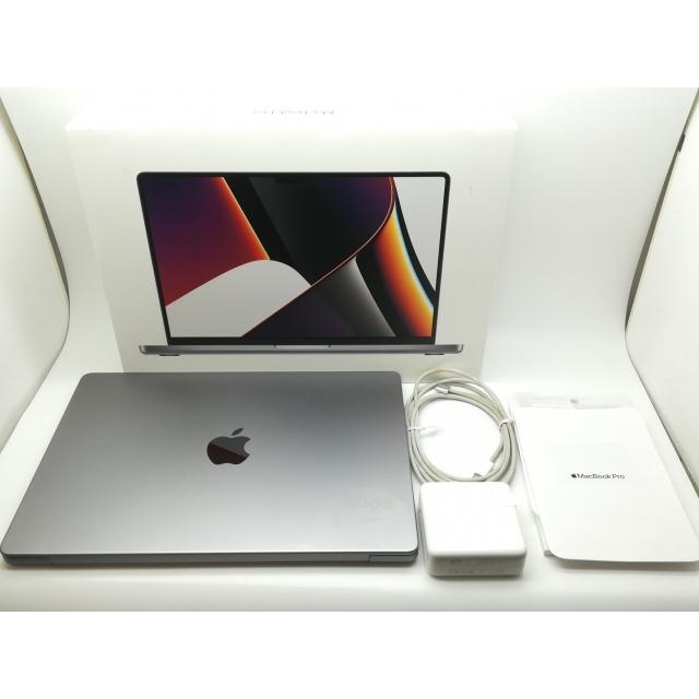 【中古】Apple MacBook Pro 14インチ M1 Pro(CPU:8C/GPU:14C) 16GB/512GB スペースグレイ MKGP3J/A (14インチ, 2021)【新橋】保証期間１ヶ月【ランクB】の画像
