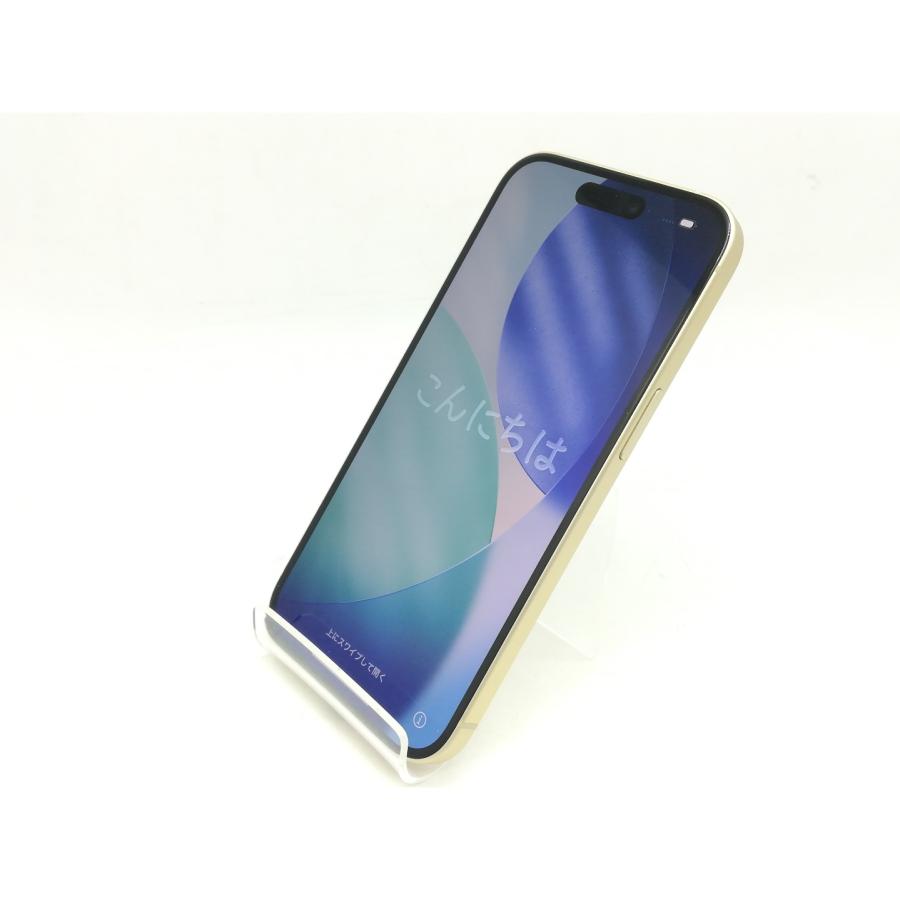 【中古】Apple 国内版 【SIMフリー】 iPhone 15 128GB イエロー MTMK3J/A【町田】保証期間１ヶ月【ランクA】の画像