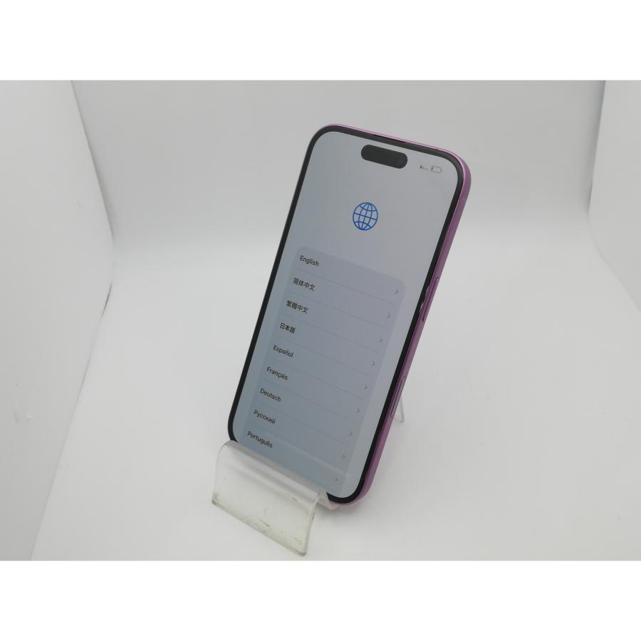 【中古】Apple docomo 【SIMフリー】 iPhone 16 128GB ピンク MYDT3J/A【新橋烏森通り】保証期間１ヶ月【ランクA】の画像
