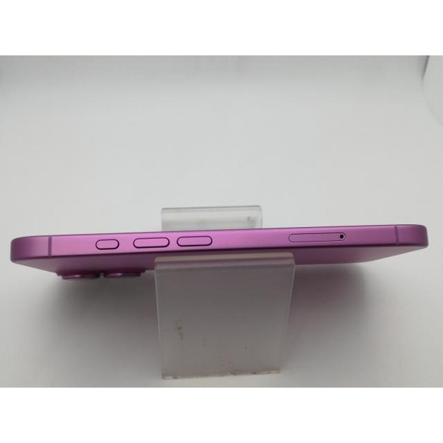 【中古】Apple docomo 【SIMフリー】 iPhone 16 128GB ピンク MYDT3J/A【新橋烏森通り】保証期間１ヶ月【ランクA】の画像