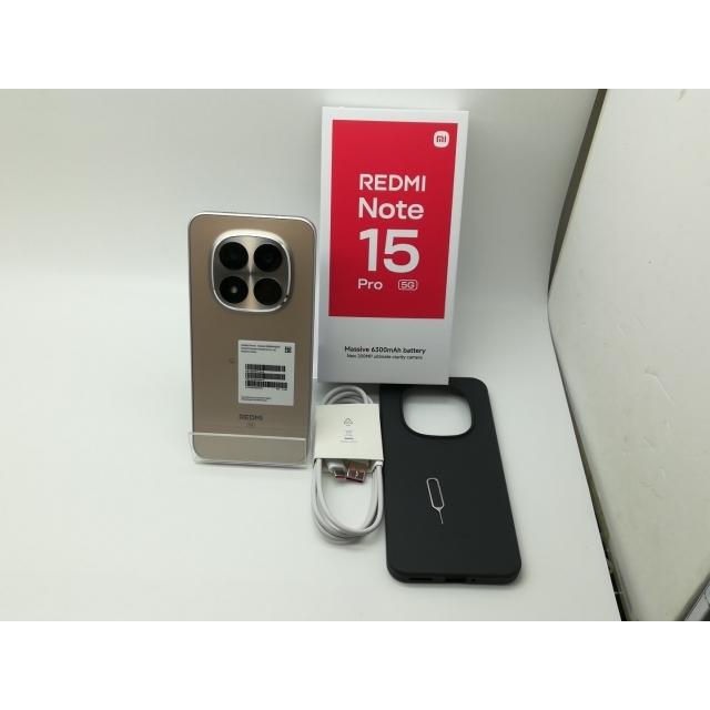 中古】Xiaomi 国内版 【SIMフリー】 Redmi Note 15 Pro 5G チタン