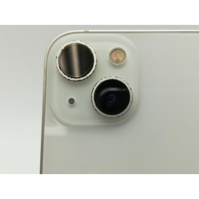 【中古】Apple SoftBank 【SIMフリー】 iPhone 13 128GB スターライト MLND3J/A【新橋】保証期間１ヶ月【ランクC】の画像