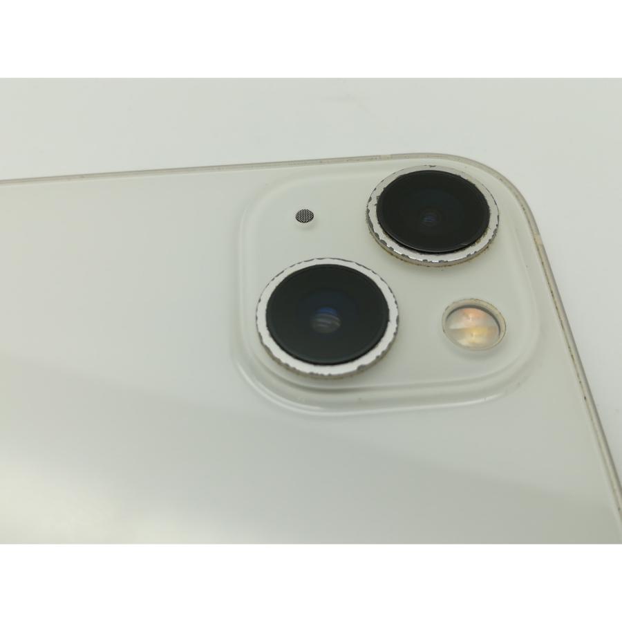 【中古】Apple SoftBank 【SIMフリー】 iPhone 13 128GB スターライト MLND3J/A【新橋】保証期間１ヶ月【ランクC】の画像