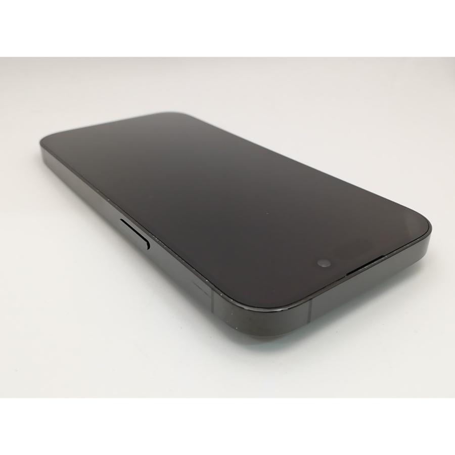 【中古】Apple SoftBank 【SIMフリー】 iPhone 14 Pro 128GB スペースブラック MPXU3J/A【柏】保証期間１ヶ月【ランクB】の画像