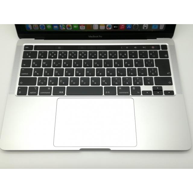 【中古】Apple MacBook Pro 13インチ M1(CPU:8C/GPU:8C) 8GB/512GB シルバー MYDC2J/A (M1・2020)【新橋】保証期間１ヶ月【ランクB】の画像