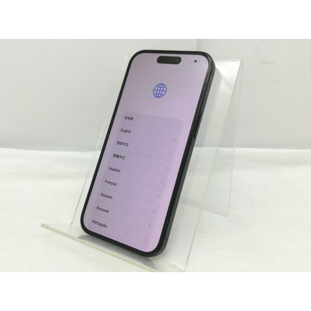 【中古】Apple 国内版 【SIMフリー】 iPhone 15 128GB ブラック MTMH3J/A【川崎】保証期間１ヶ月【ランクB】の画像