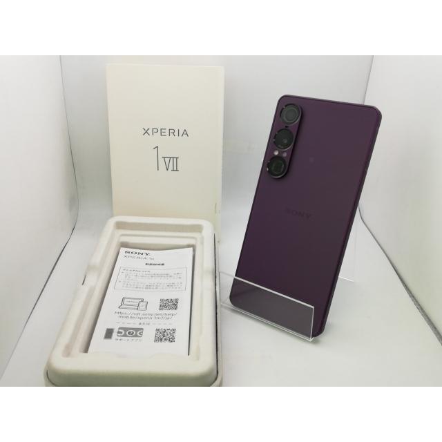 中古】SONY 国内版 【SIMフリー】 Xperia 1 VII オーキッドパープル
