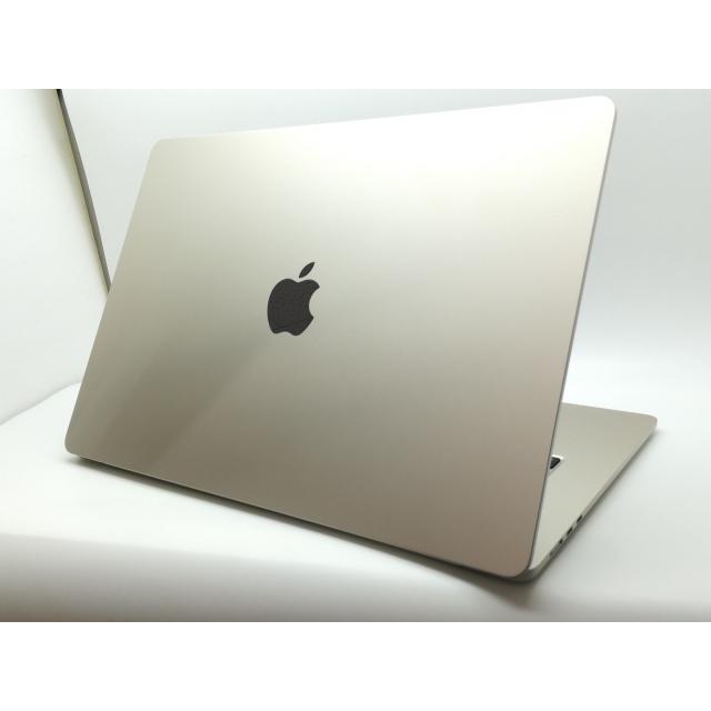 【中古】Apple MacBook Air 15インチ CTO (M4, 2025) スターライト M4(CPU:10C/GPU:10C)/16G/512G【新橋】保証期間１ヶ月【ランクA】の画像