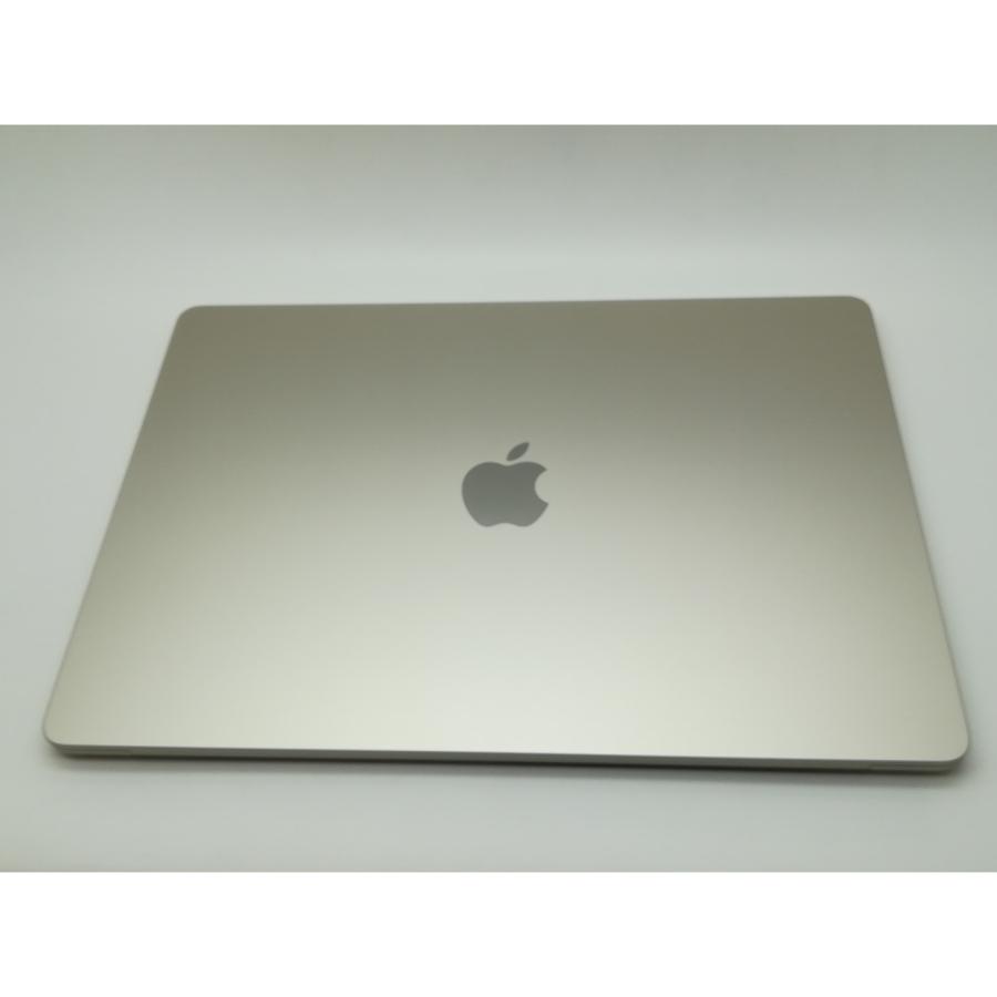 【中古】Apple MacBook Air 15インチ CTO (M4, 2025) スターライト M4(CPU:10C/GPU:10C)/16G/512G【新橋】保証期間１ヶ月【ランクA】の画像