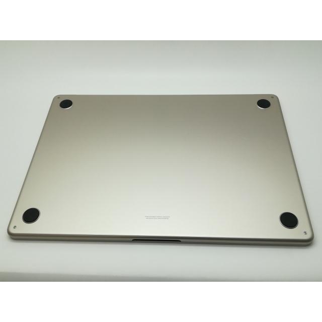 【中古】Apple MacBook Air 15インチ CTO (M4, 2025) スターライト M4(CPU:10C/GPU:10C)/16G/512G【新橋】保証期間１ヶ月【ランクA】の画像