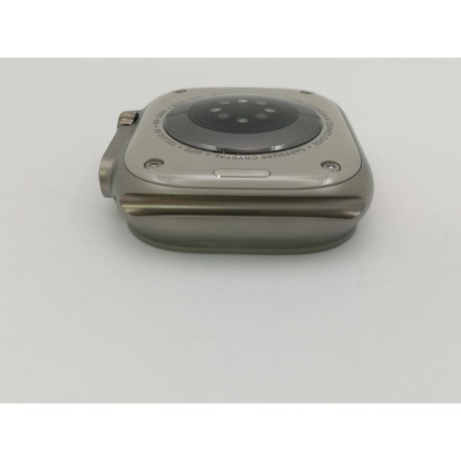 【中古】Apple Apple Watch Ultra3 49mm Cellular ナチュラルチタニウムケース/アンカーブルーオーシャンバンド MEWH4J/A【新橋】保証期間１ヶ月【ランクA】の画像