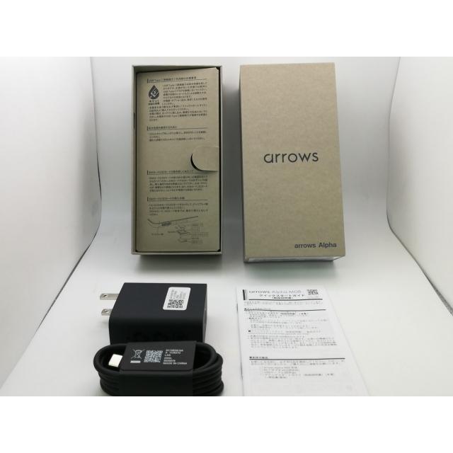 FCNT arrows Alpha M08 ホワイト　新品未開封　購入証明書 中古】FCNT 国内版 【SIMフリー】 arrows Alpha ホワイト 12GB 512GB スマートフォン本体
