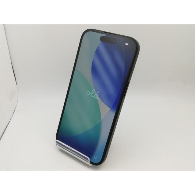 【中古】Apple 楽天モバイル 【SIMフリー】 iPhone 15 128GB ブラック MTMH3J/A【新橋】保証期間１ヶ月【ランクB】の画像
