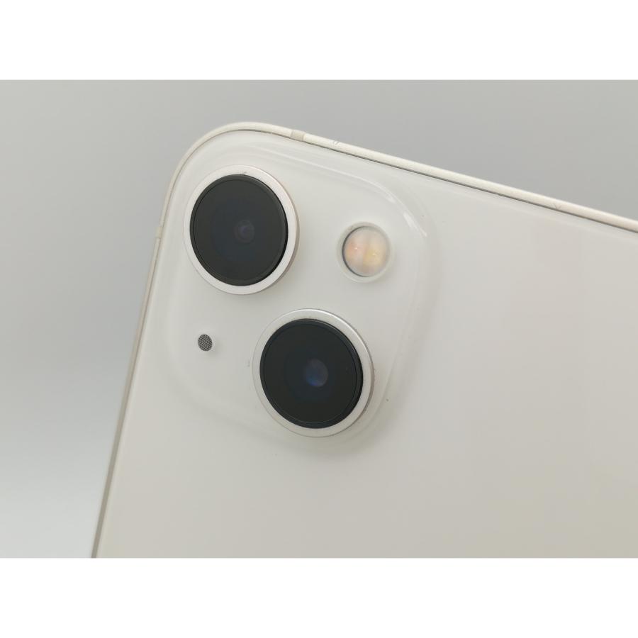 【中古】Apple docomo 【SIMフリー】 iPhone 13 128GB スターライト MLND3J/A【新橋】保証期間１ヶ月【ランクA】の画像
