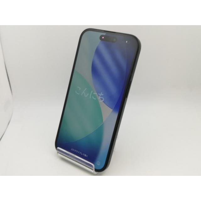 【中古】Apple docomo 【SIMフリー】 iPhone 15 128GB ブラック MTMH3J/A【新橋】保証期間１ヶ月【ランクB】の画像