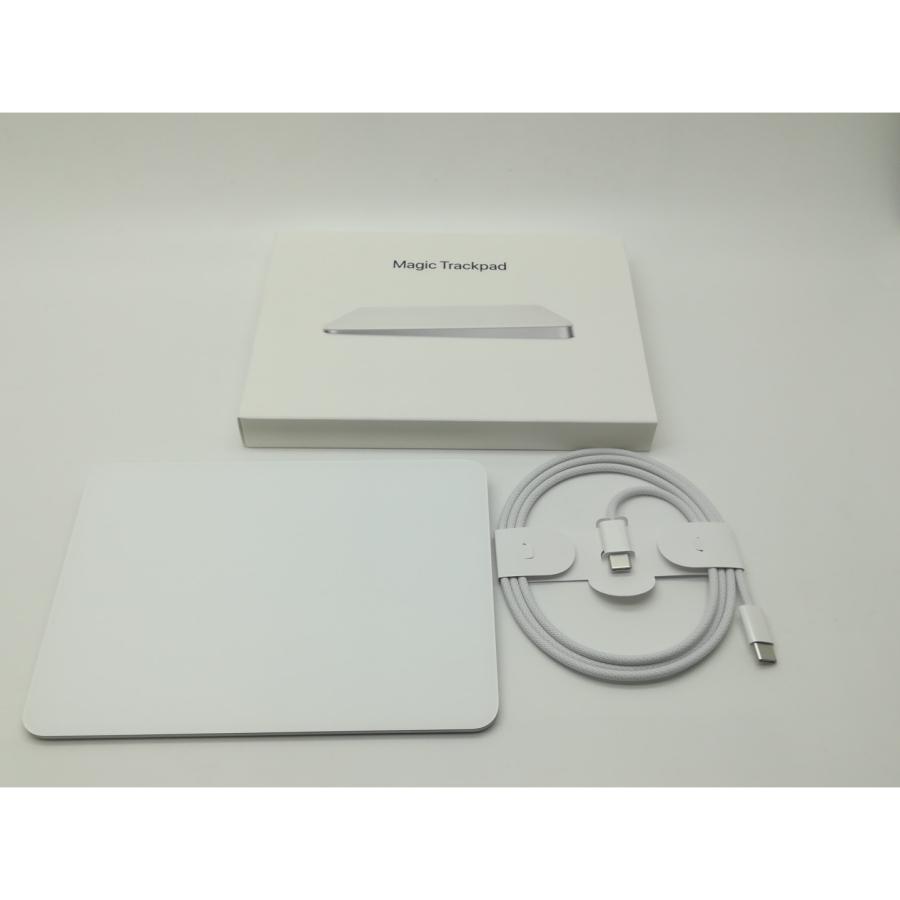 中古】Apple Magic Trackpad(2024/USB-C) ホワイト MXK93ZA/A【新橋