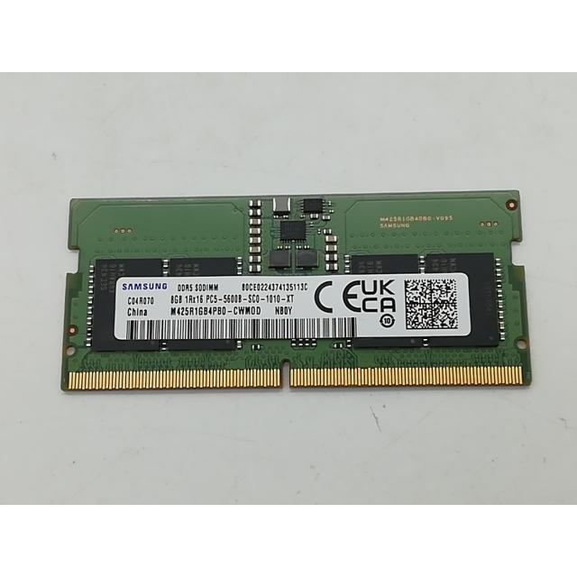 中古】262PIN SODIMM 8GB DDR5-5600(PC5-44800)【ノートPC用】【秋葉2