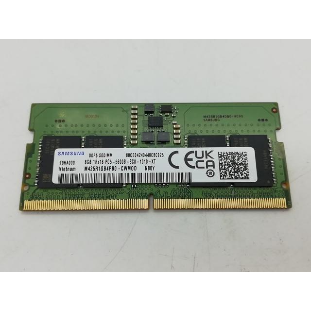 中古】262PIN SODIMM 8GB DDR5-5600(PC5-44800)【ノートPC用】【秋葉2