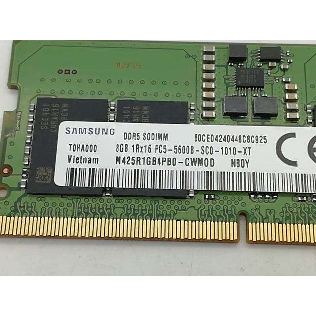 中古】262PIN SODIMM 8GB DDR5-5600(PC5-44800)【ノートPC用】【秋葉2