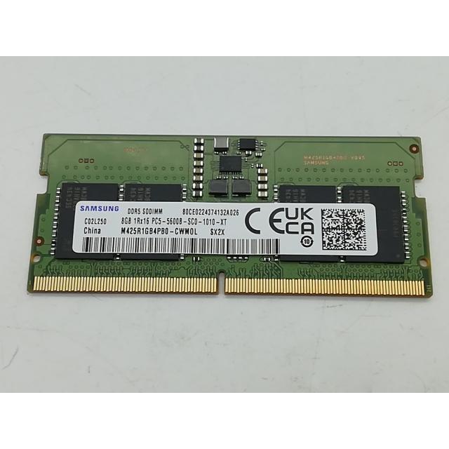 中古】262PIN SODIMM 8GB DDR5-5600(PC5-44800)【ノートPC用】【秋葉2