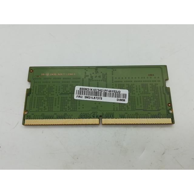 【中古】ノートPC用 SO-DIMM DDR5メモリ 8GB 2枚 中古】262PIN SODIMM 8GB DDR5-5600(PC5-44800)【ノートPC用】【秋葉2